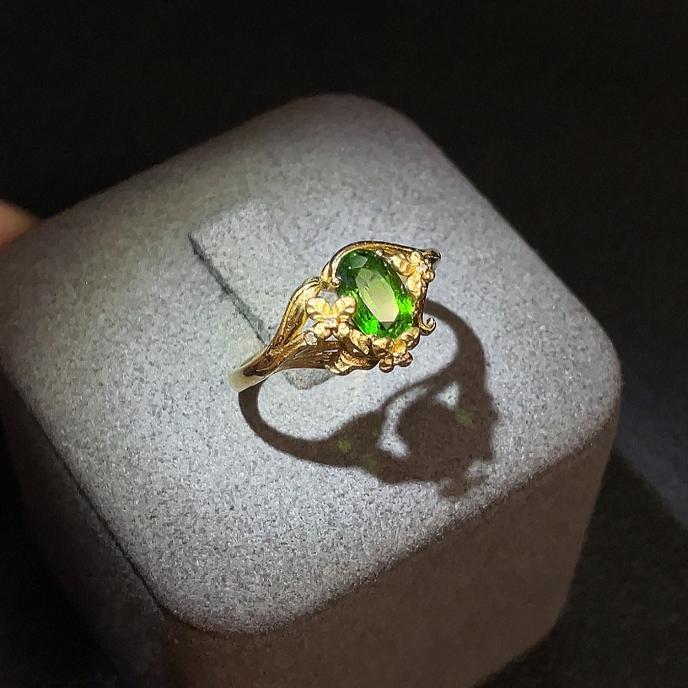 C32713210 Tourmaline Ring 74% Gold Total Weight Approx. 3.52g Size 15