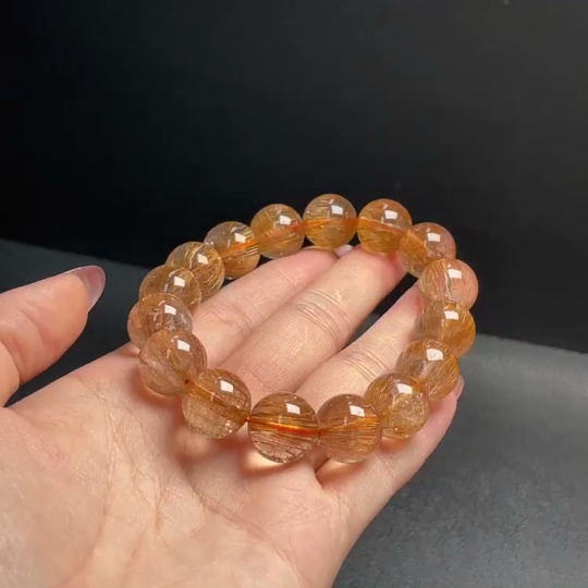 C28302664 Crystal Bracelet  Approx. 13.5mm  Total Weight Approx. 56.77g