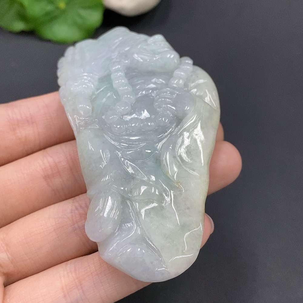 F16754463 Jadeite Jigong Pendant