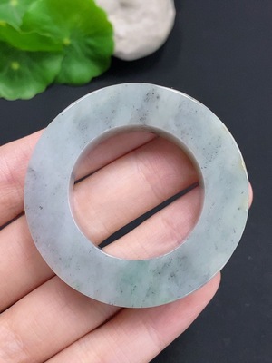 F31606295 Jadeite Donut Pendant Total Weight Approx. 44g