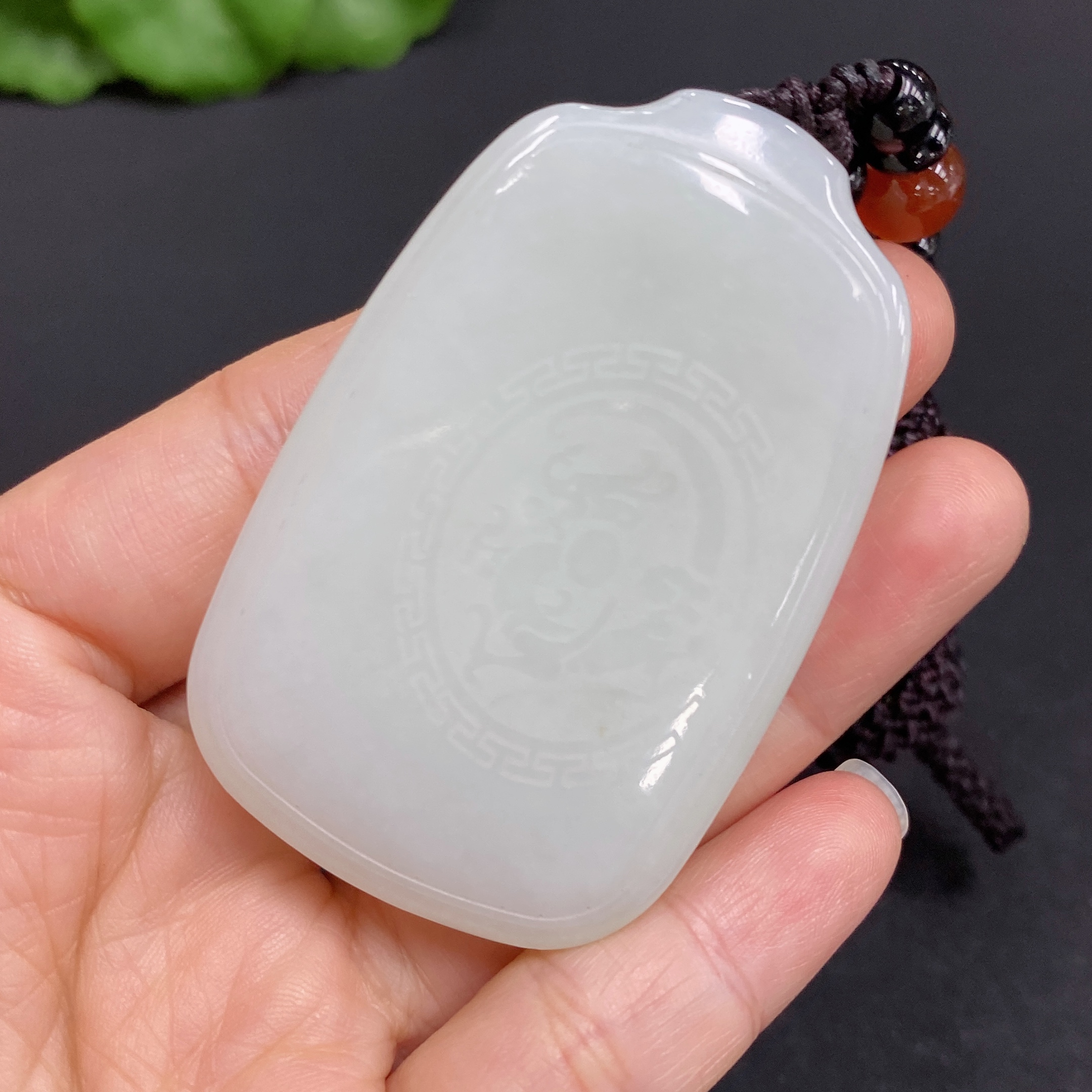 H32771805 Hetian Jade Pendant, Plain Pendant