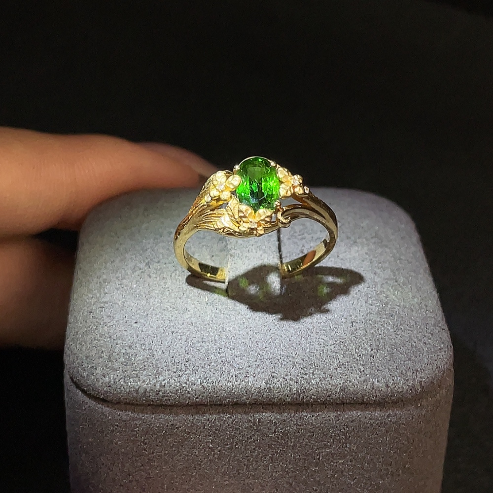 C32713210 Tourmaline Ring 74% Gold Total Weight Approx. 3.52g Size 15