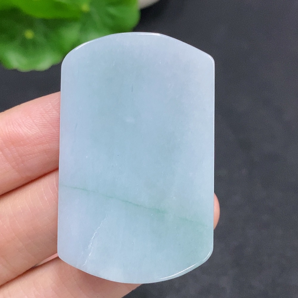 F33830790 Jadeite Plain Pendant, Total Weight Approx. 21.2g