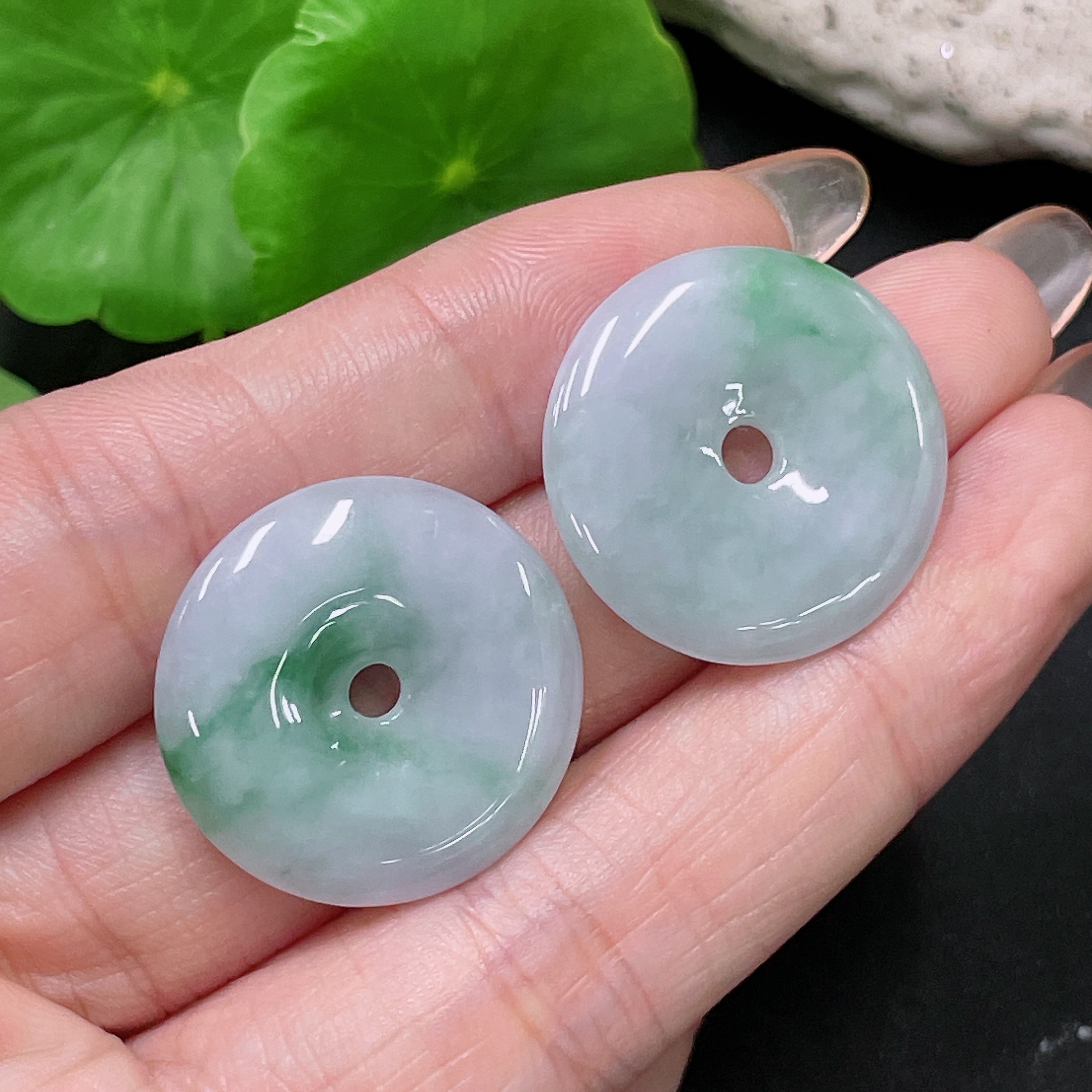 F34984595 Jadeite Pendants Sell as a Lot