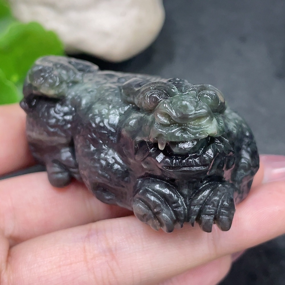 H33944351 Hetian Jade Ornament - Presenting the Son at Court, Total Weight Approx. 126.8g