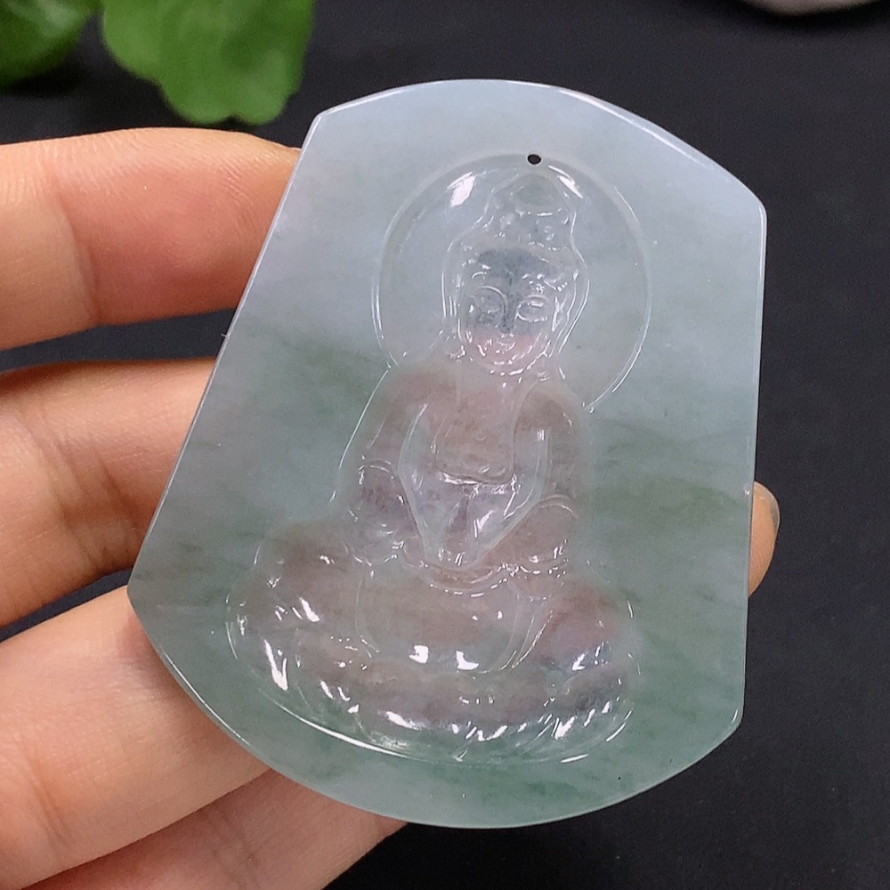 F17933914 Jadeite Guanyin Pendant