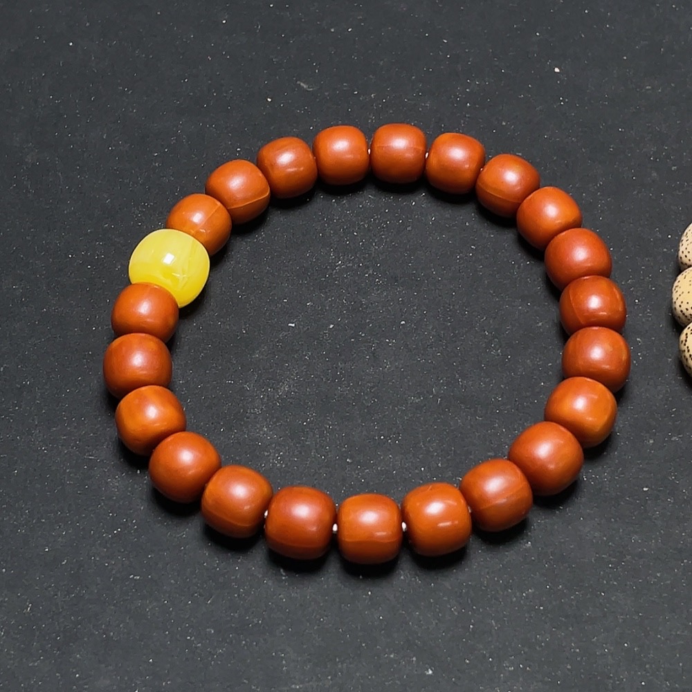 W36230605 Monkey Head Bracelet + Star and Moon Bodhi Bracelet Sell as a Lot