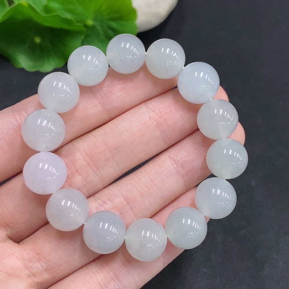 F35078082 Jadeite Bracelet Total Weight About 34g Size Approx. 11mm
