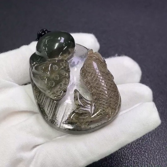 C31678654 Crystal Jewelry (Non-natural Stones Considered, Total Weight Approx. 98.41g, Including Chain)