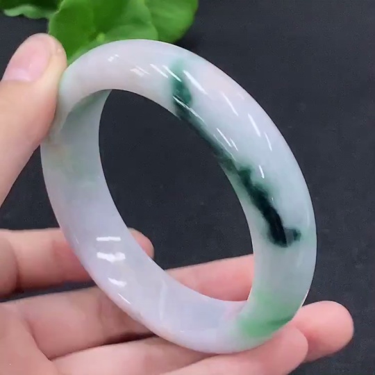 F32695883 Jadeite round bracelet, loop size 58.4, total weight approx. 80.72g