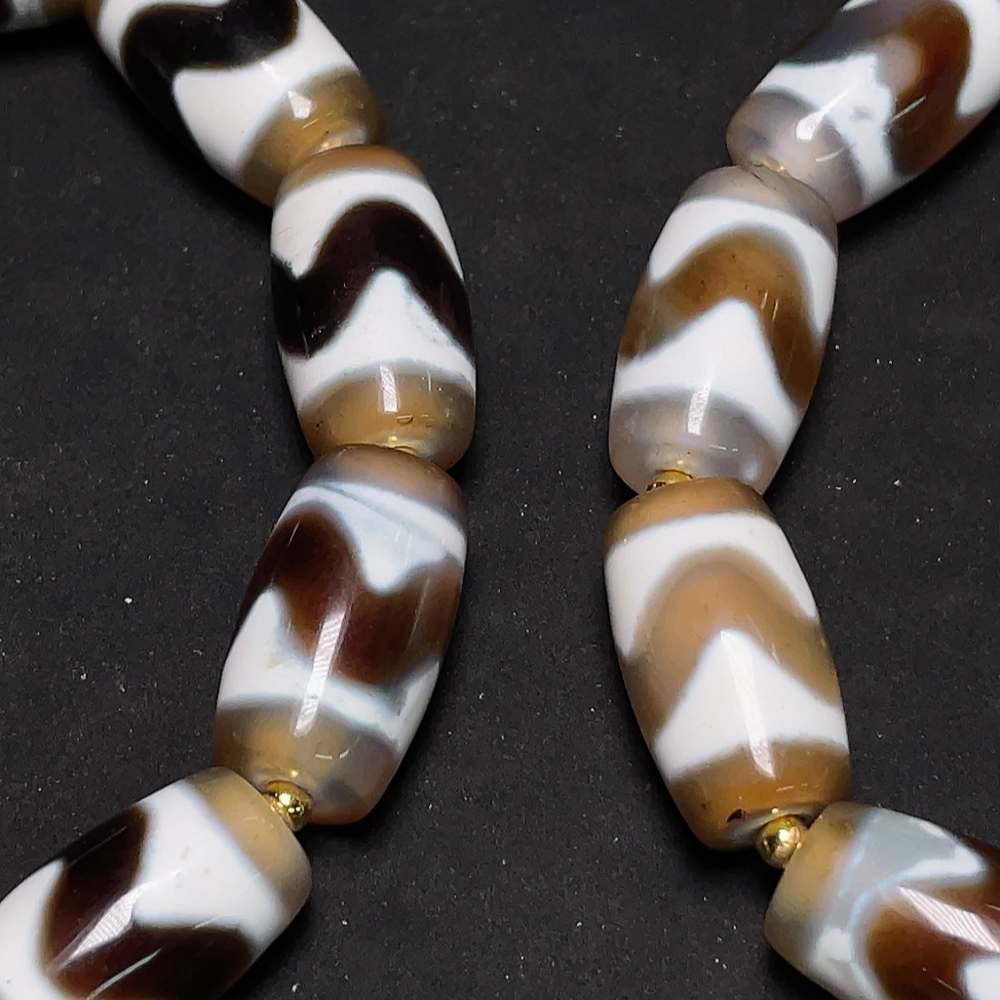 W33937133 『Tibetan Dzi Bead Bracelet, Non-Metal, Sell as a Lot』
