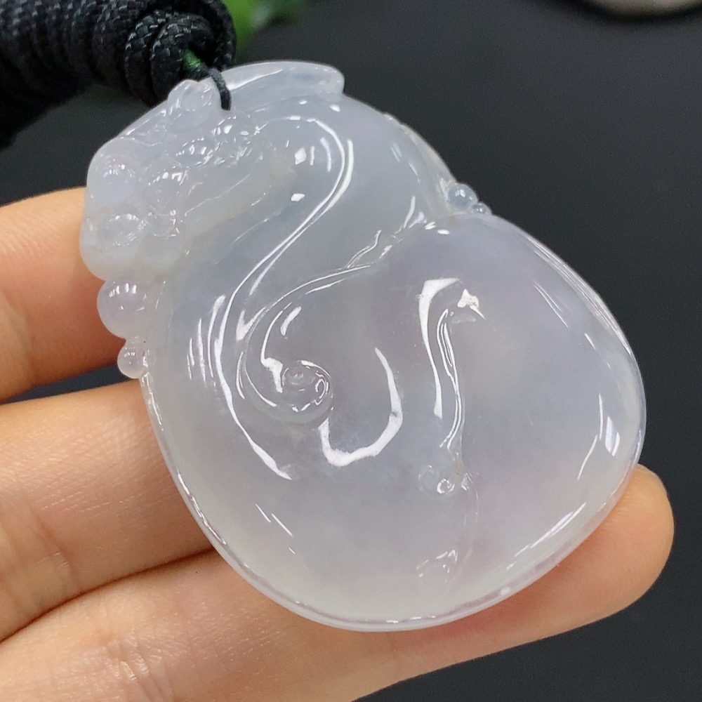 F21392928 Jadeite Pendant with Cord, Total Weight 29.6g