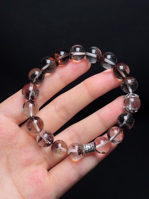 C33934293 Crystal Bracelet Non-Gold Total Weight Approx. 31.3g Size 10.7mm