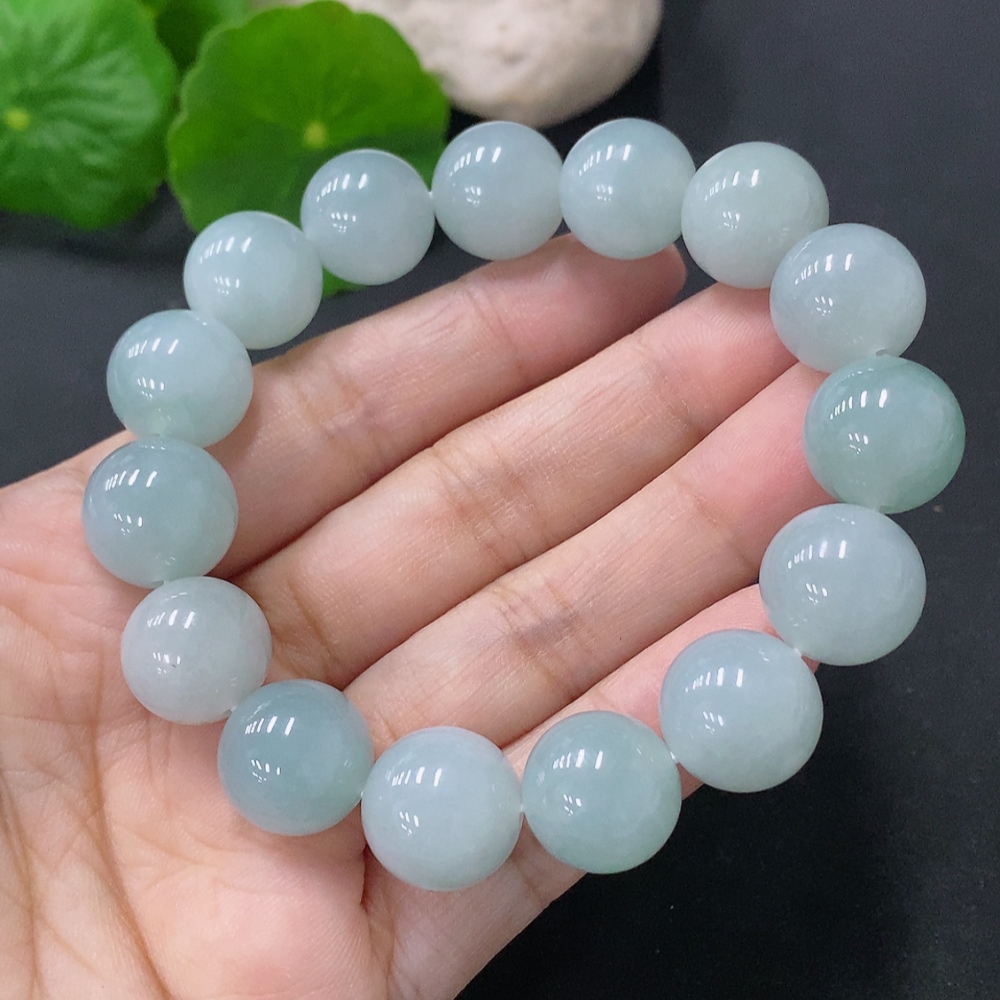 F33849250 Jadeite Bracelet Approx.13mm Total Weight Approx.55.98g