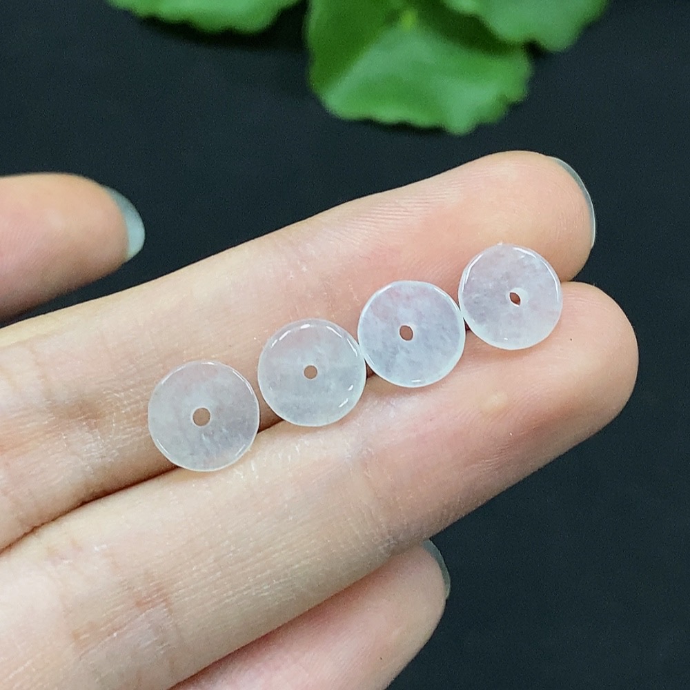 F29409216 Jadeite Inlaid Pieces Sell as a Lot