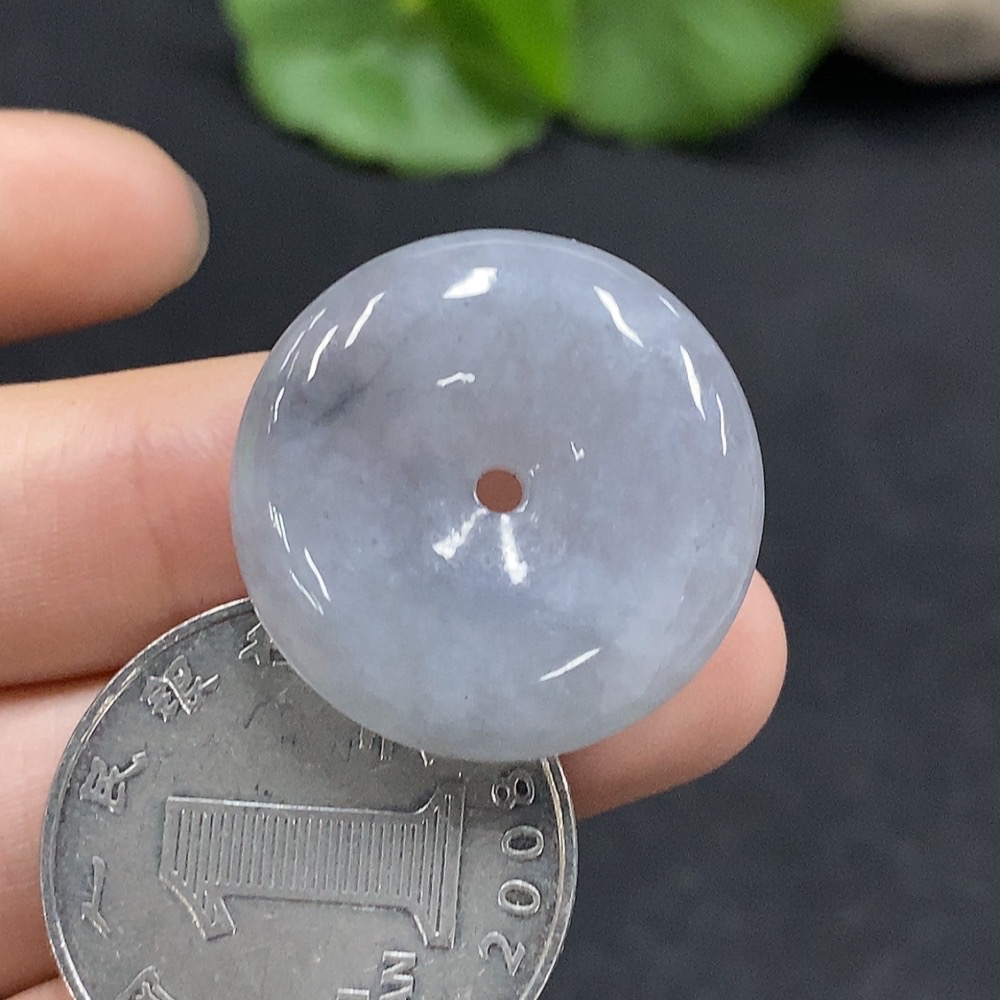 F34963280 Jadeite Peace Knot Pendant Total Weight Approx. 7.45g