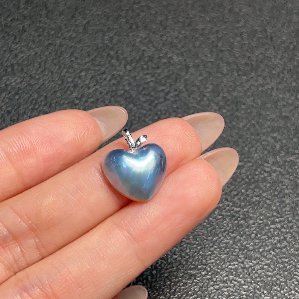 C34065933 Composite Seawater Pearl Pendant Non-Gold Color Origin Undetermined Total Weight Approx. 0.8g Size About 13.6mm