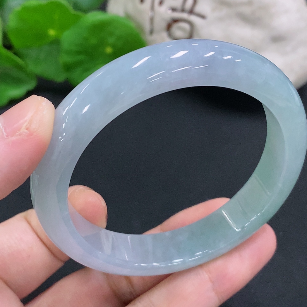 F33904727 Jadeite Round Bracelet Size 53.9 Total Weight Approx. 48.3g