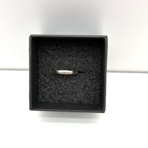 S43097508 8.5新 梵克雅宝 Van Cleef & Arpels 铂金950 51圈口 序列号：JX051069 素圈 克重：4.82g