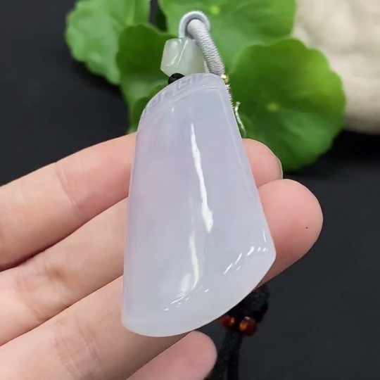 F34996385 Jadeite Antique Pendant Total Weight Approx. 20.26g