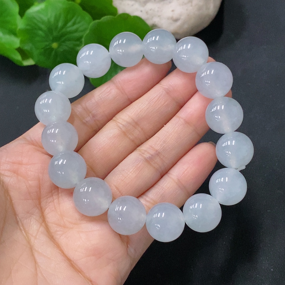 F35117233 Jadeite Bracelet Approx. 13mm Total Weight Approx. 57.94g