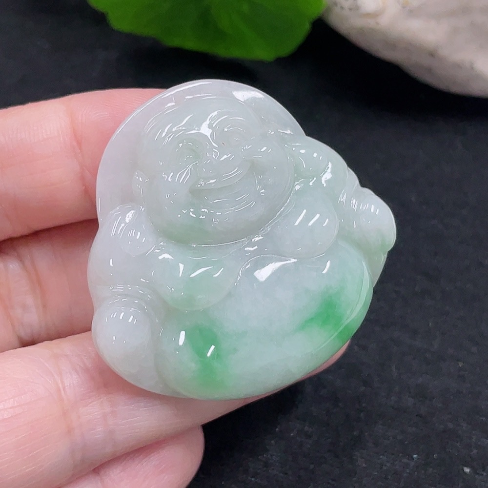 F33827318 JadeiteBuddha Pendant