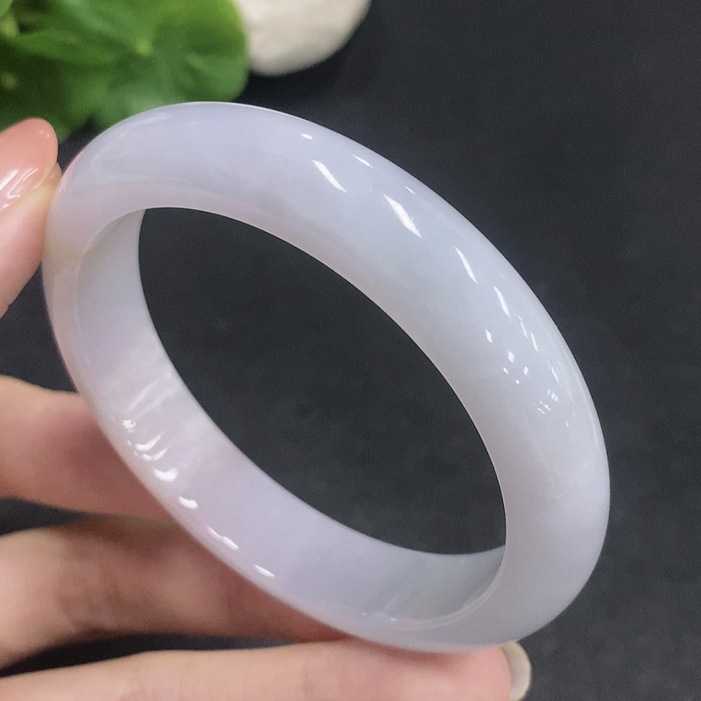 F34035153 Jadeite Regular Round Bracelet Total Weight Approx. 51.5g Size 56