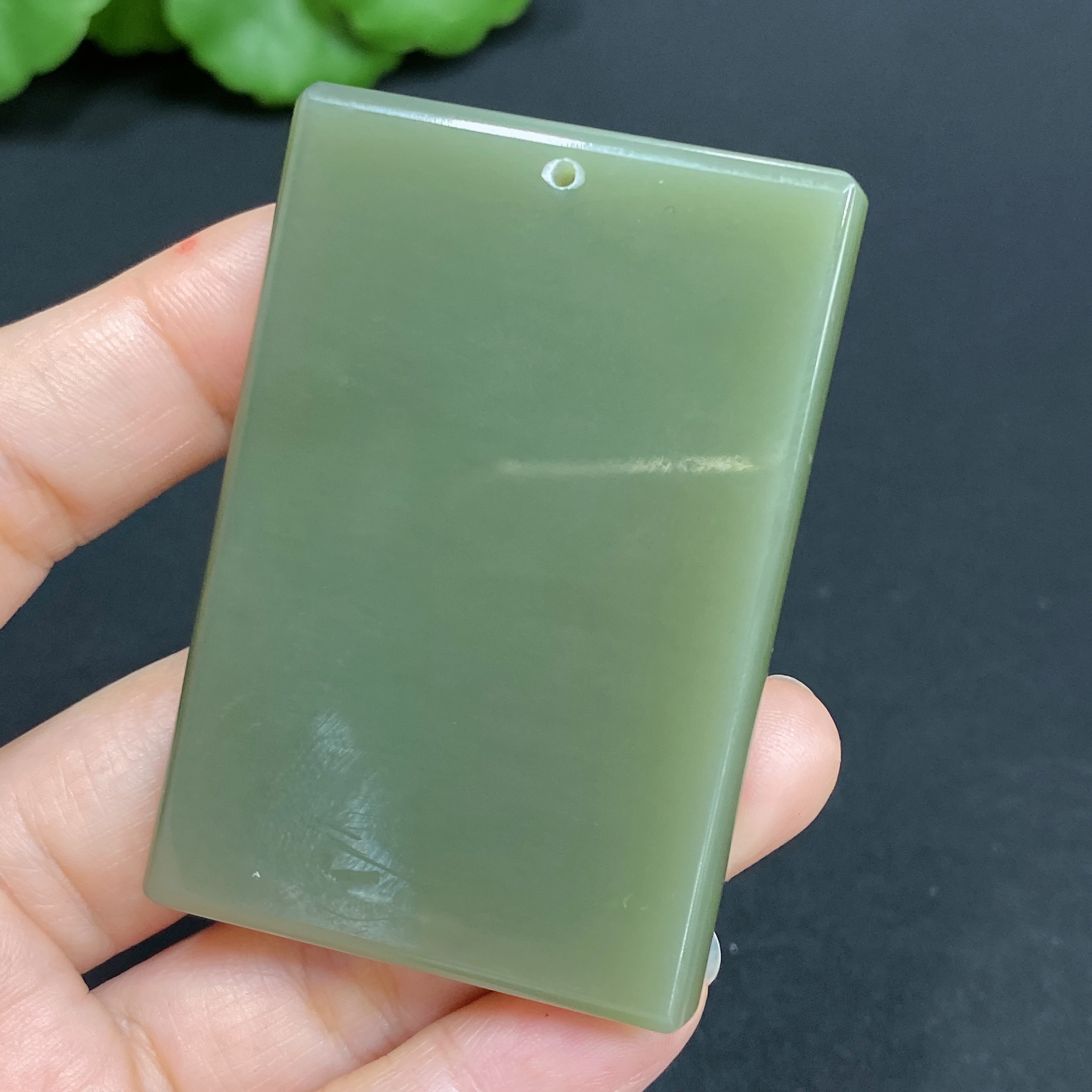 H27108049 Hetian Jade Pendant, Plain Pendant, Total Weight Approx. 39.6g