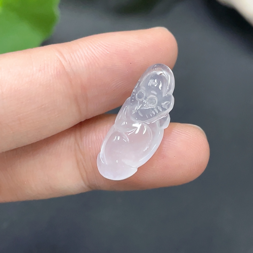 F16762437 Jadeite Monkey Pendant Total Weight 1.646g