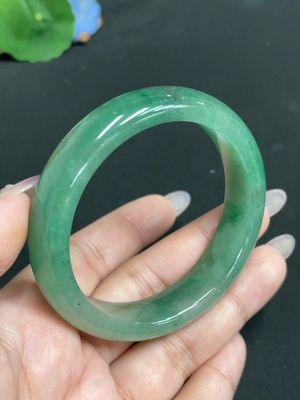 H34955372 African Emerald (Dulong Jade) Regular Bracelet