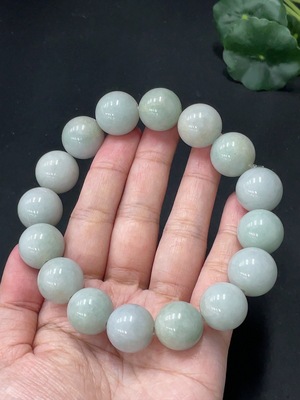 F20298768 Jadeite Bracelet Approx. 16.5mm Total Weight 125.323g