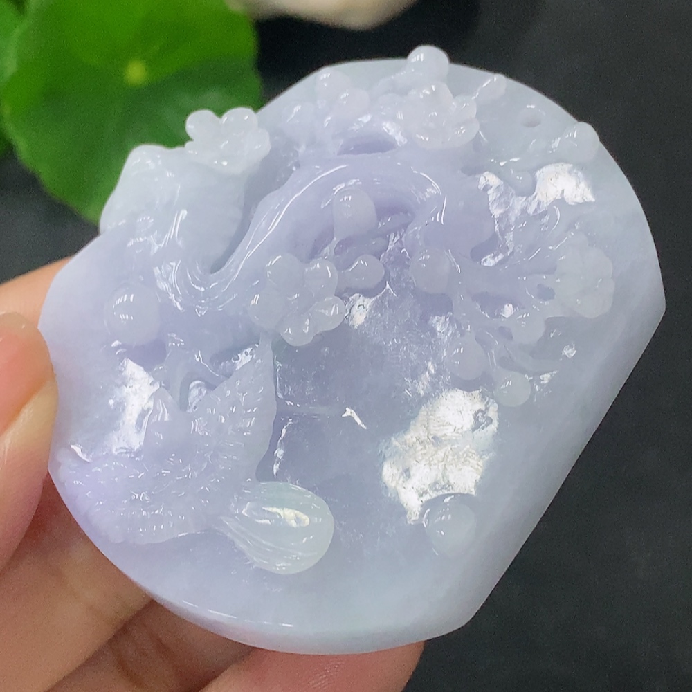 F35140095 Jadeite Pendant Delighted