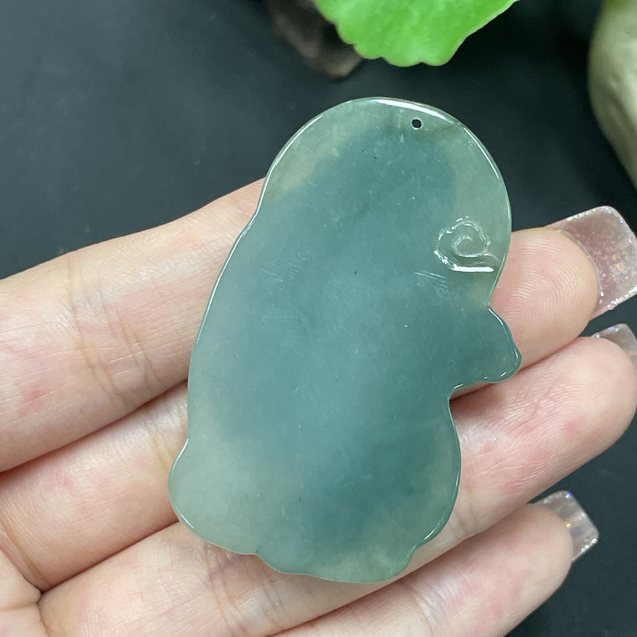 F09855315 Jadeite Pendant Buddha