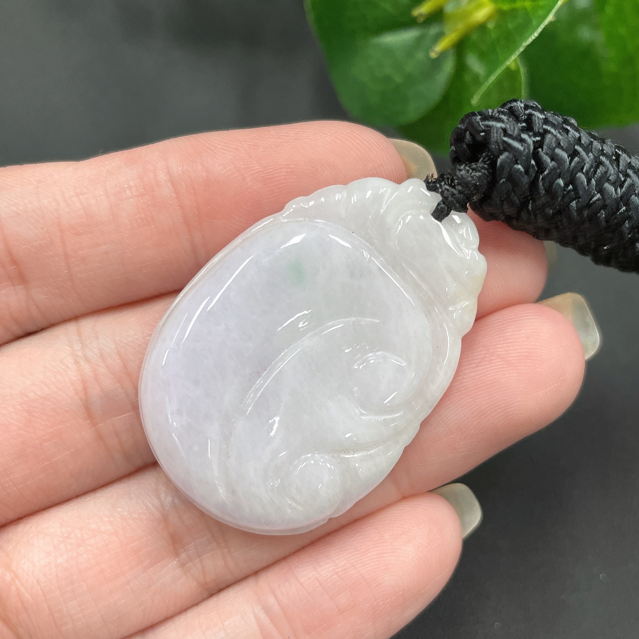 F10114511 Jadeite Pendant Ruyi