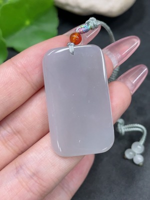 H33925258 Hetian Jade Pendant, Plain Pendant