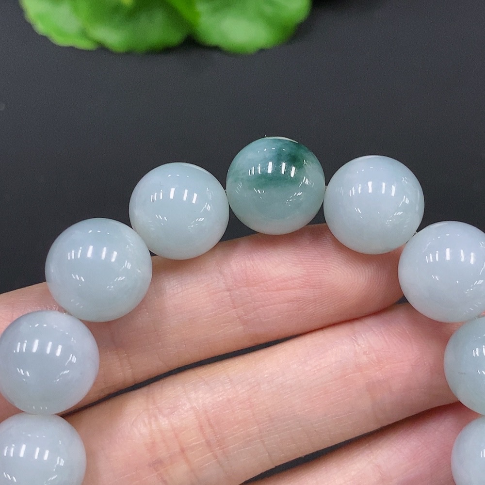 F24776340 Jadeite Bracelet, Approx. 12.9mm, Total Weight Approx. 62.6g