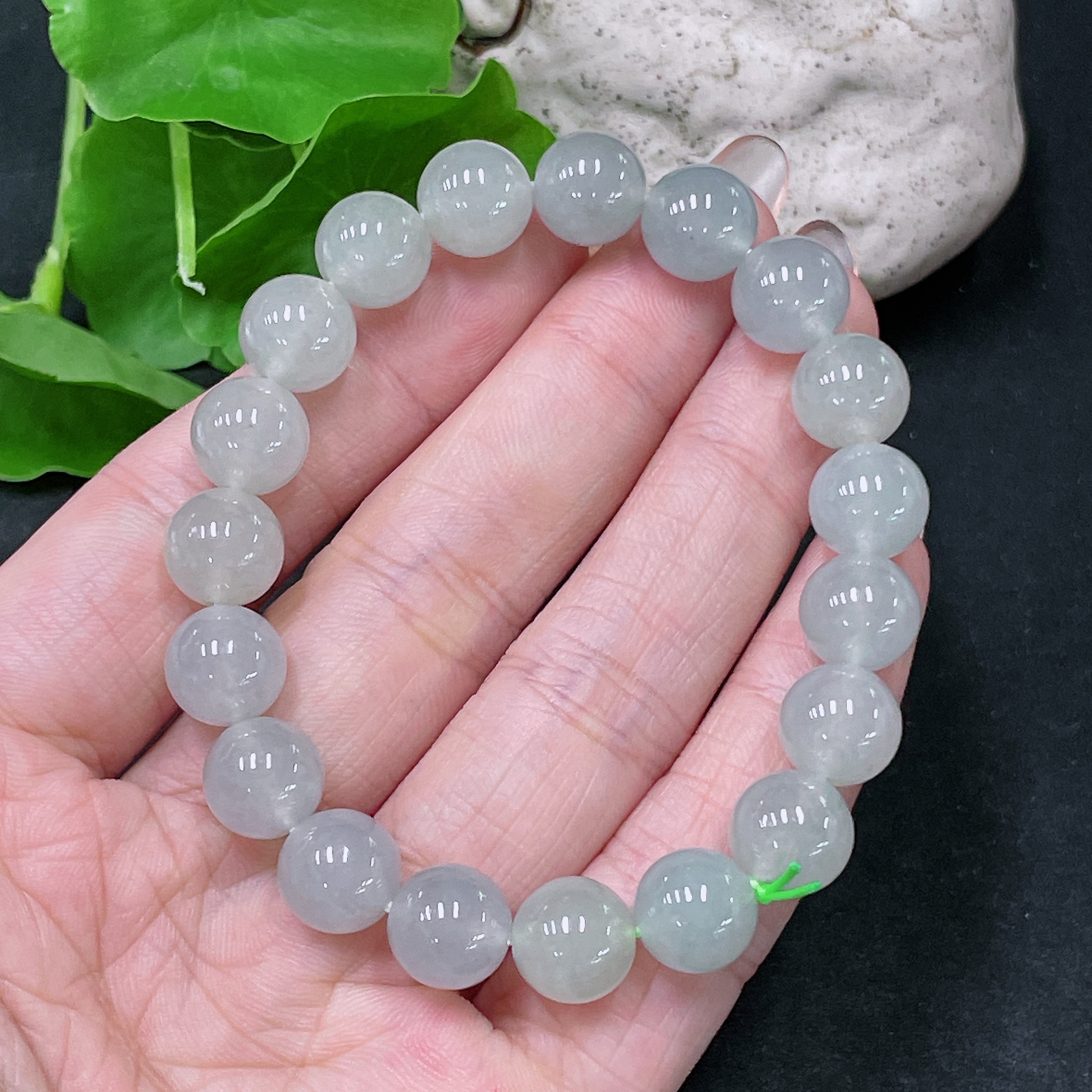 F34985012 Jadeite Bracelet Total Weight Approx. 31.08g Size 10mm