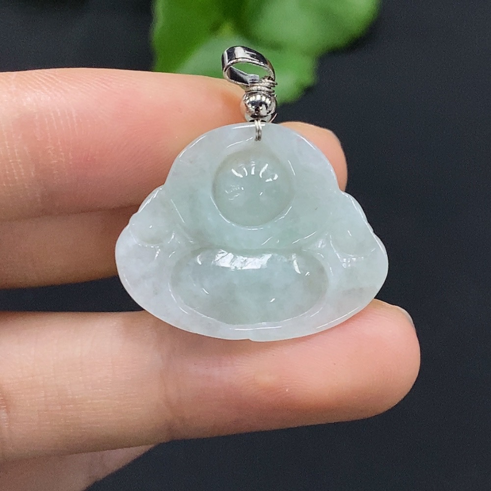 F30549998 JadeiteBuddha Pendant