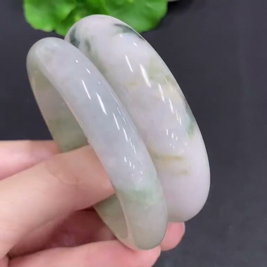 F30489950 Jadeite Bangle Sell as a Lot Size 53.5/54