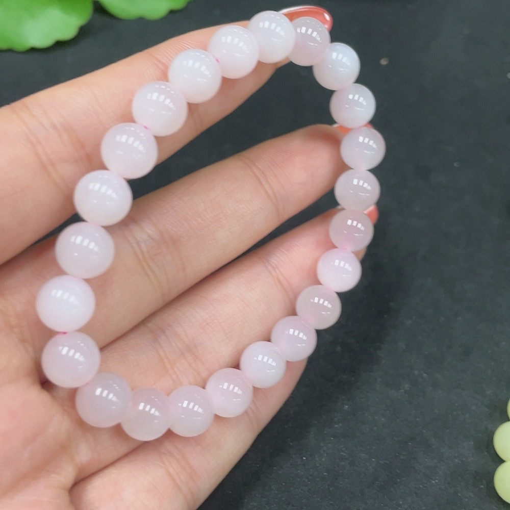 H34053301 Hetian Jade Bracelet, approx. 7.7mm, total weight approx. 17g