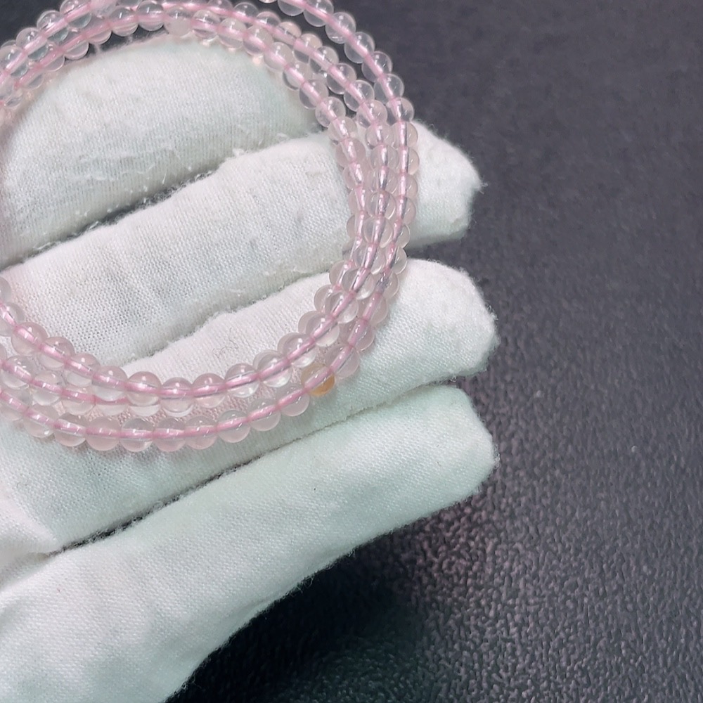 C34990733 Crystal Beaded Bracelet, Total Weight Approx. 11.44g, Size About 3.8mm