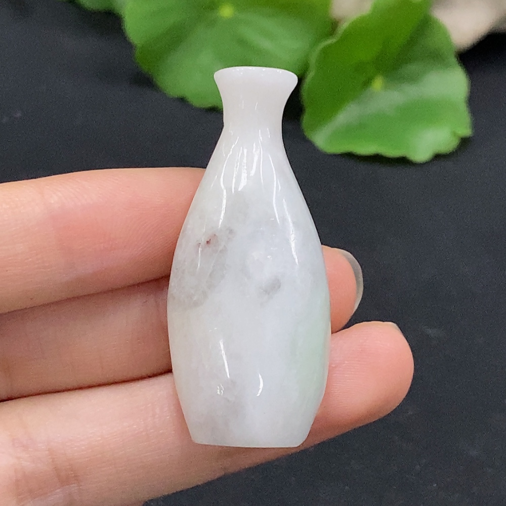F32788094 Jadeite Pendant Vase Total Weight Approx. 18.82g