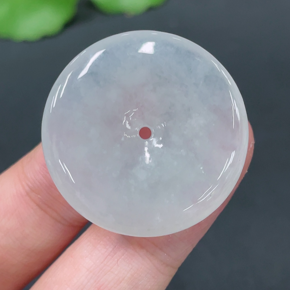 F23604282 Jadeite Safety Pendant, Total Weight: 9.109g
