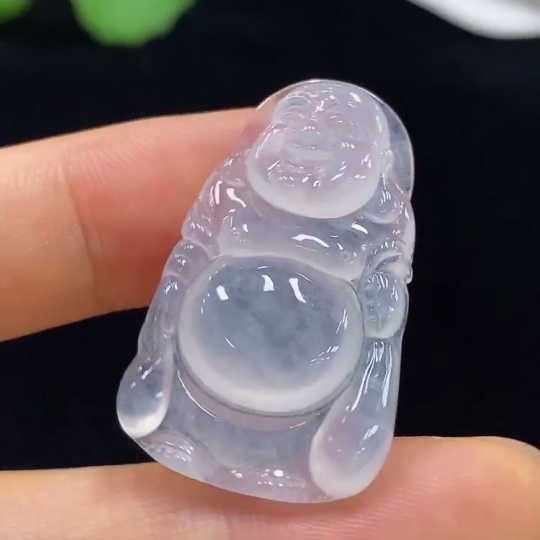 F35114531 Jadeite Pendant Buddha, Total Weight Approx. 5.88g