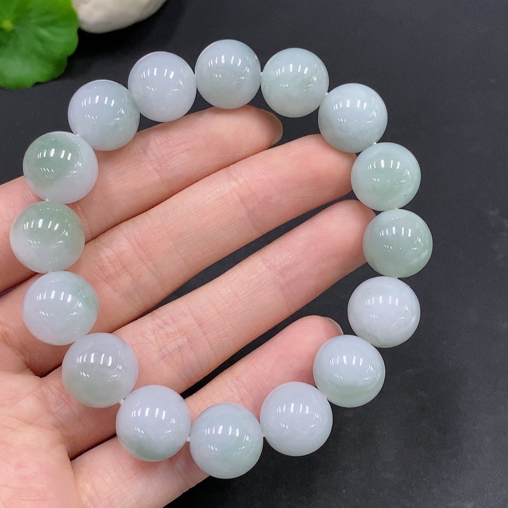 F28189052 Jadeite Bracelet Approx. 13mm Total Weight About 63.8g