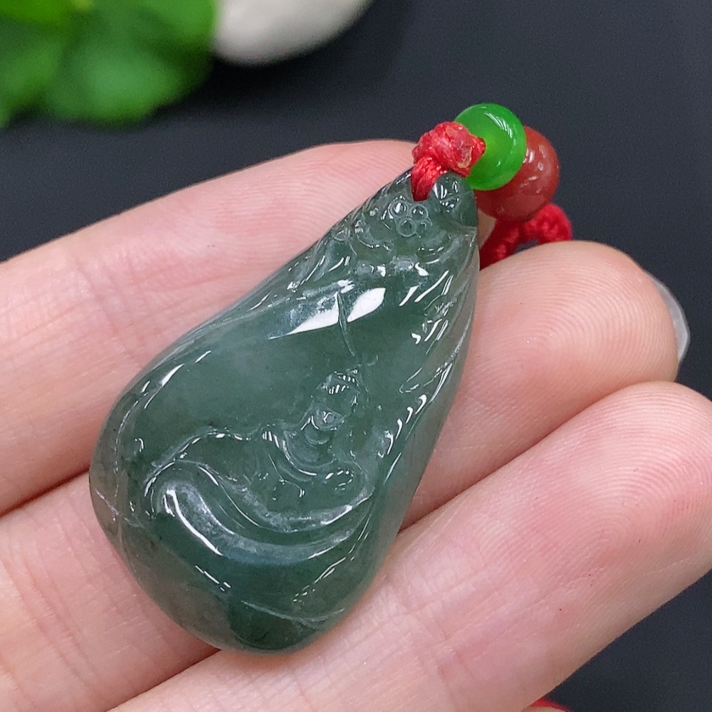 F29337024 JadeiteEnlightenment Pendant