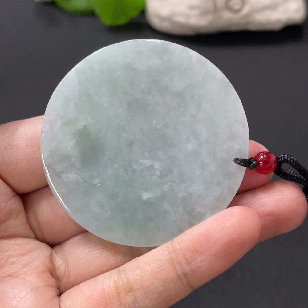 F33875879 Jadeite Landscape Pendant Total Weight Approx.42.97g