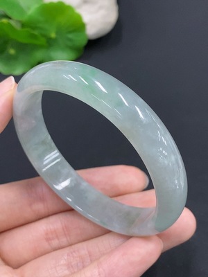 F29364969 Jadeite Round Bracelet Size 56.9 Total Weight Approx. 41.8g