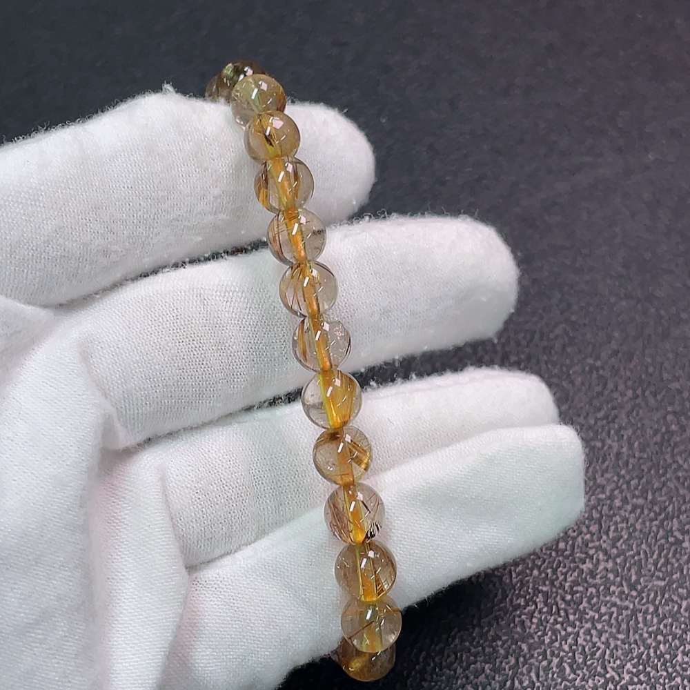 C34007730 Crystal Bracelet Total Weight Approx.12.96g Size About 6.9mm