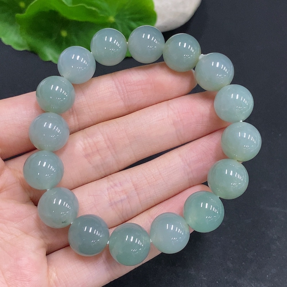 F33832176 Jadeite Bracelet Total Weight Approximately 48.2g Size About 11.9mm